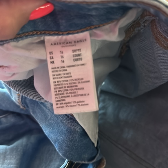 American Eagle Super Hi-Rise Jeggings Size 16 Short - Picture 6 of 6